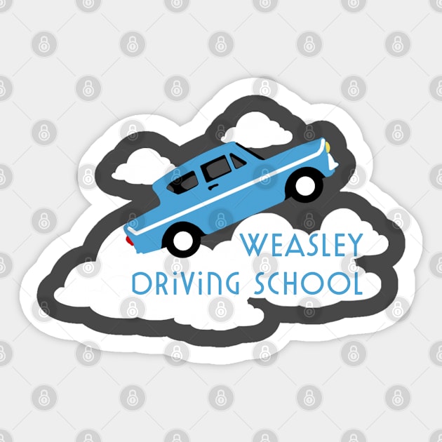 Weasley Driving School Sticker by SaraSmile416